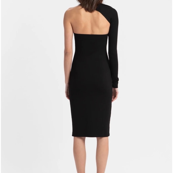 NWT one shoulder midi dress - Picture 2 of 4